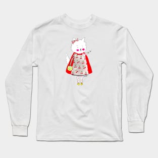 Frau Lina the Dog Long Sleeve T-Shirt